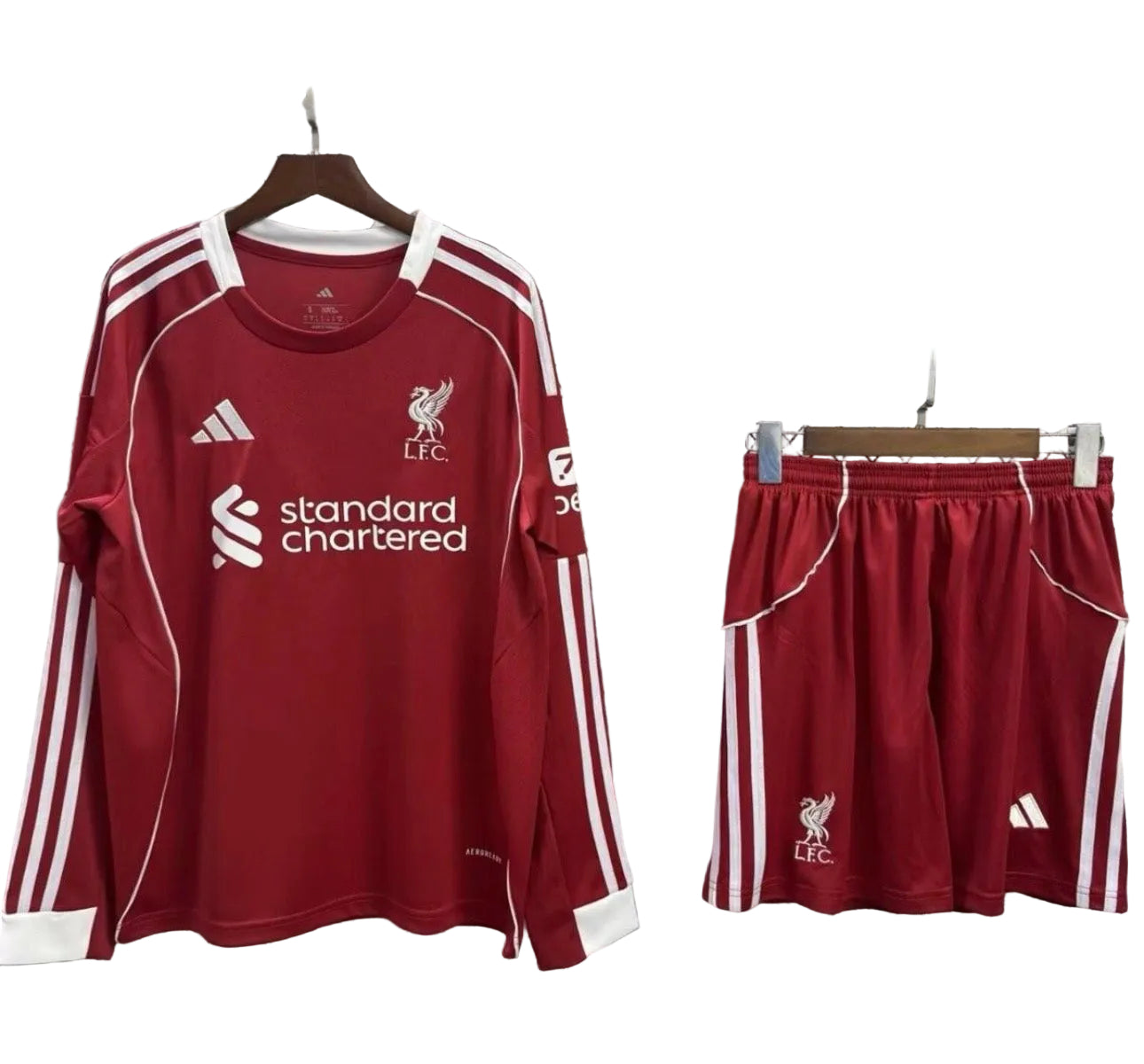 Liverpool 25/26 Longsleeve Home Tenue